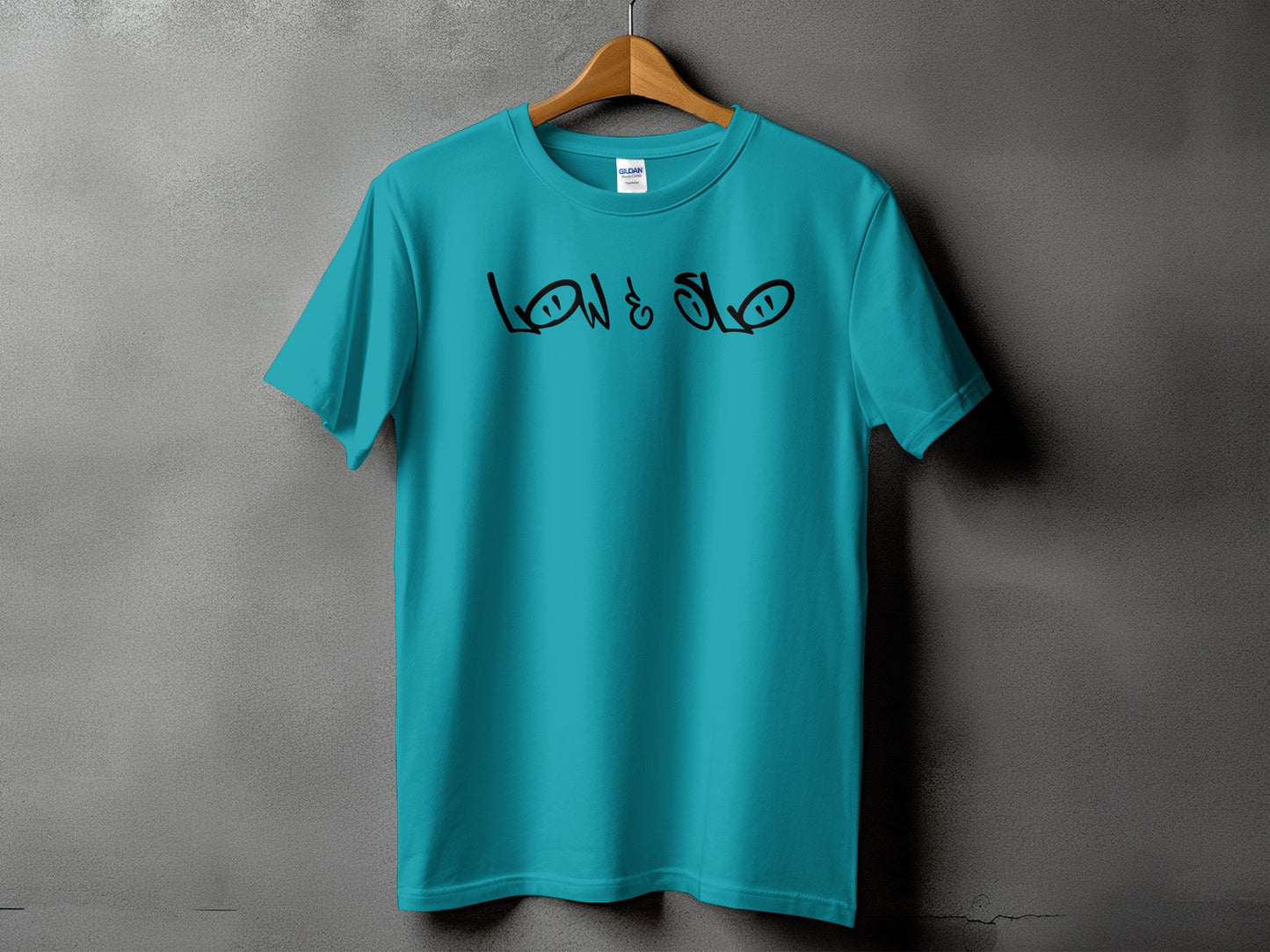 Modern Teal Graphic Tee with Unique Design t-shirt product