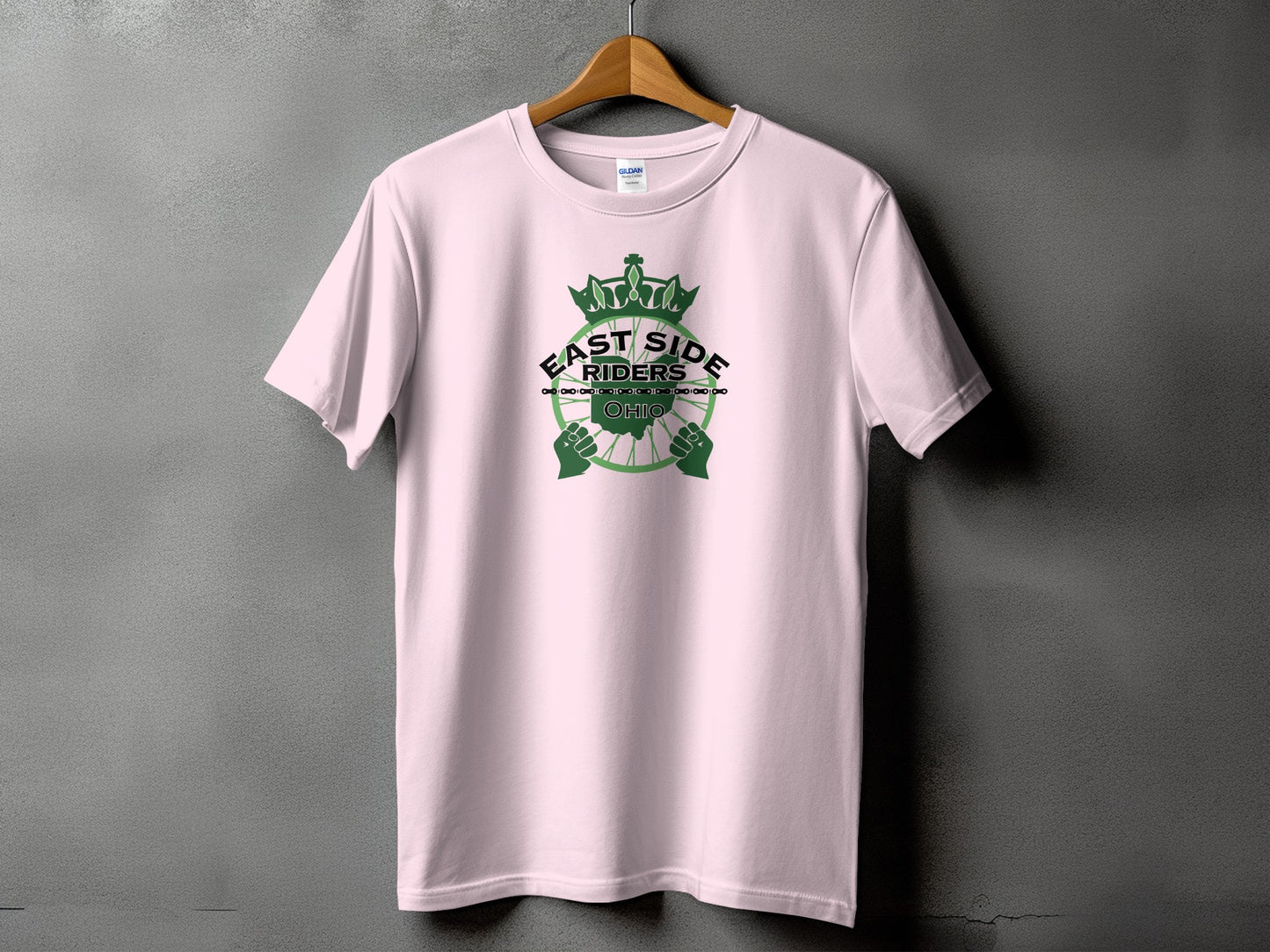 East Side Riders Graphic Design T-Shirt product type