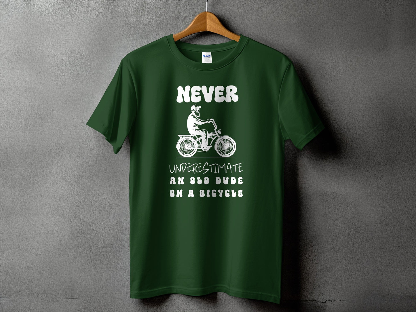 Never Underestimate An Old Dude On A Bicycle product type