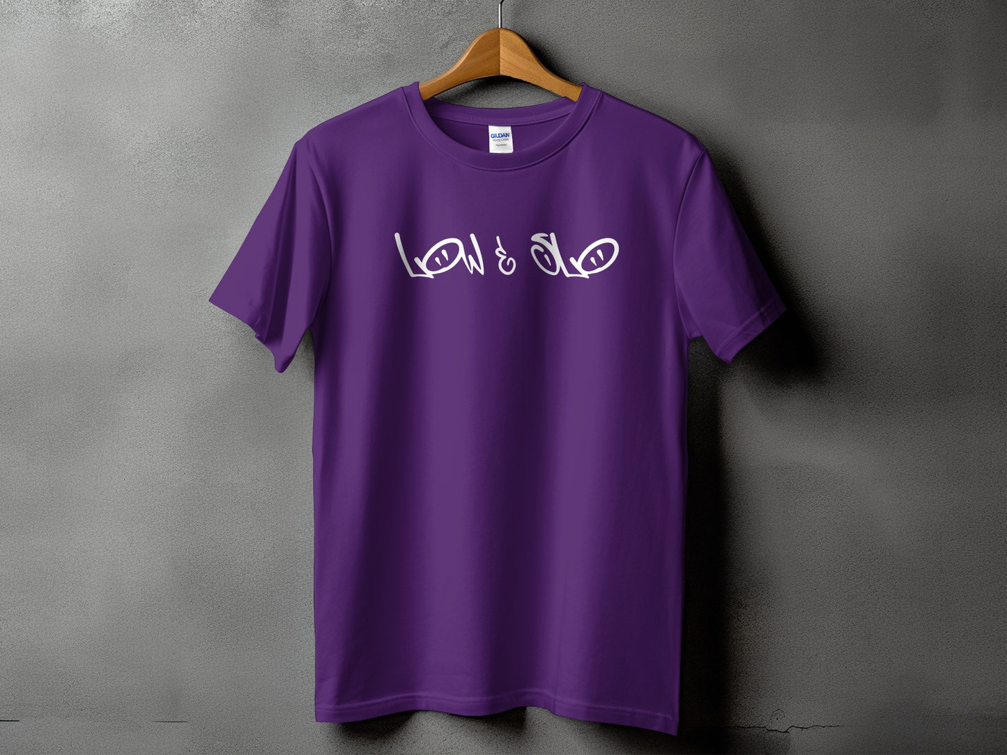Low & Slow Purple Graphic T-Shirt product type