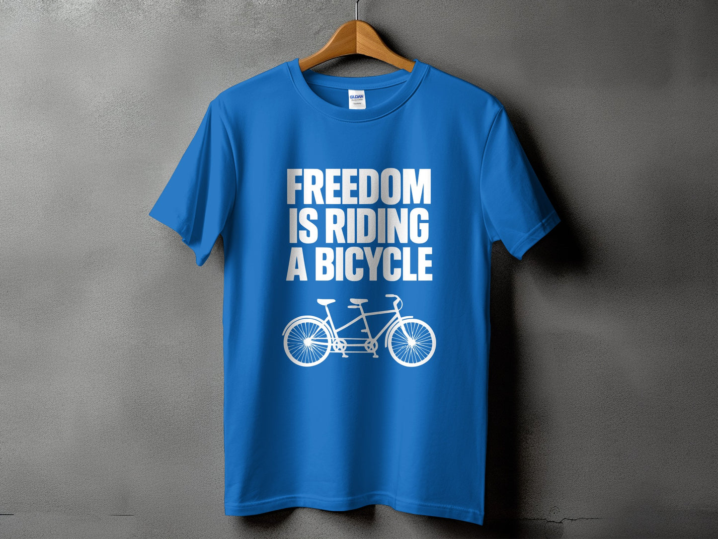 Freedom Is Riding A Bicycle T-shirt product type