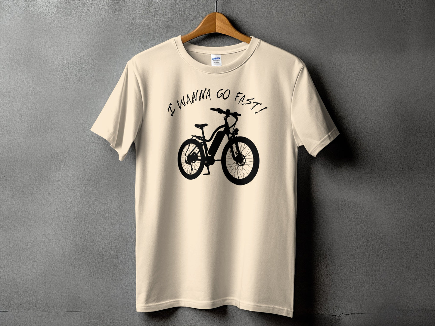 I Wanna Go Fast Bike Rider T-Shirt product type