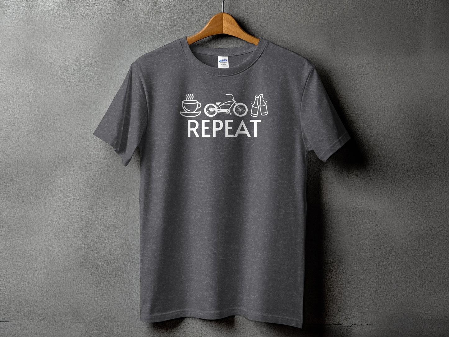 Eat Bike Repeat Graphic T-Shirt product type
