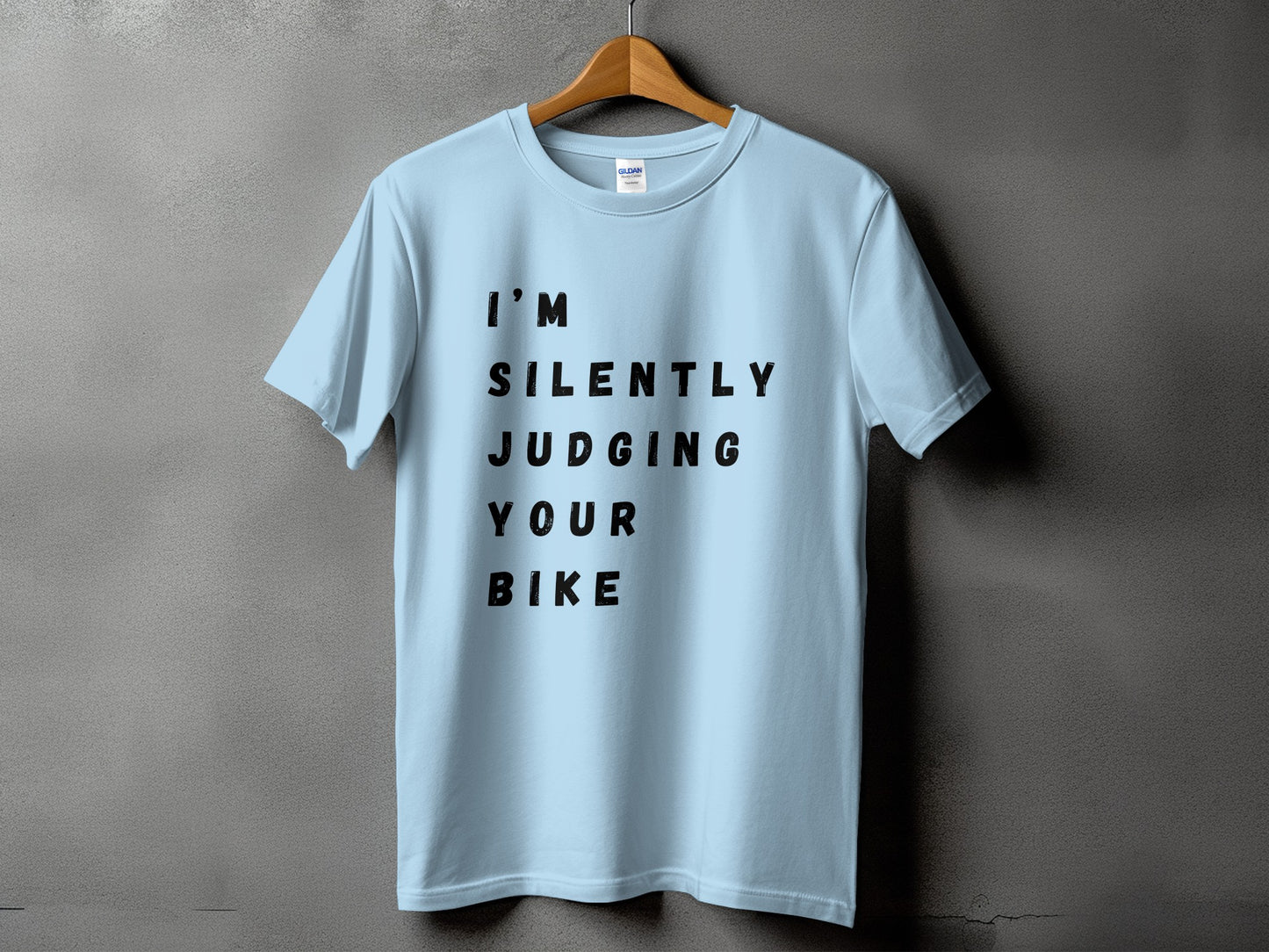 I'm Silently Judging Your Bike T-Shirt product type