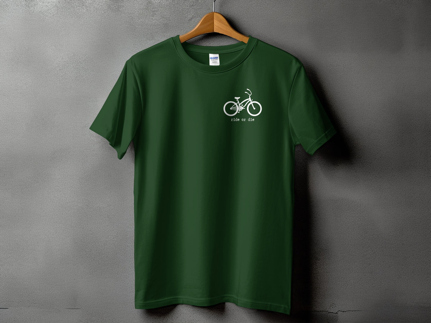 Ride or Die Green Graphic T-Shirt Fashionable product type