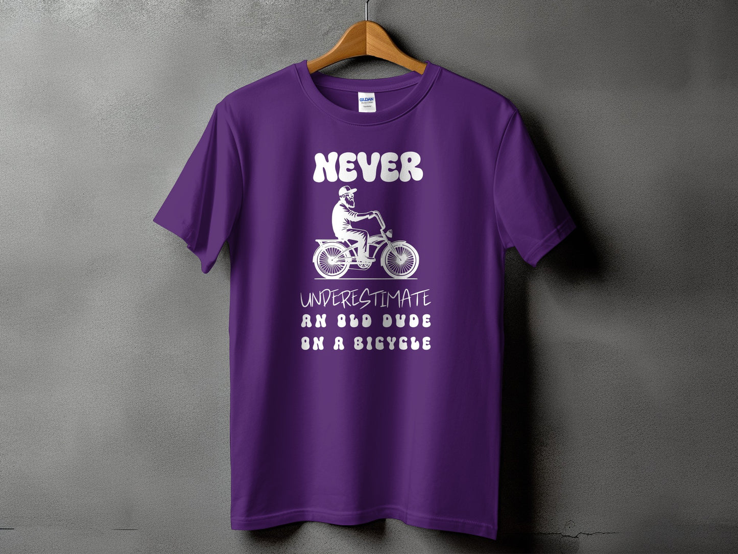Never Underestimate An Old Dude On A Bicycle product type