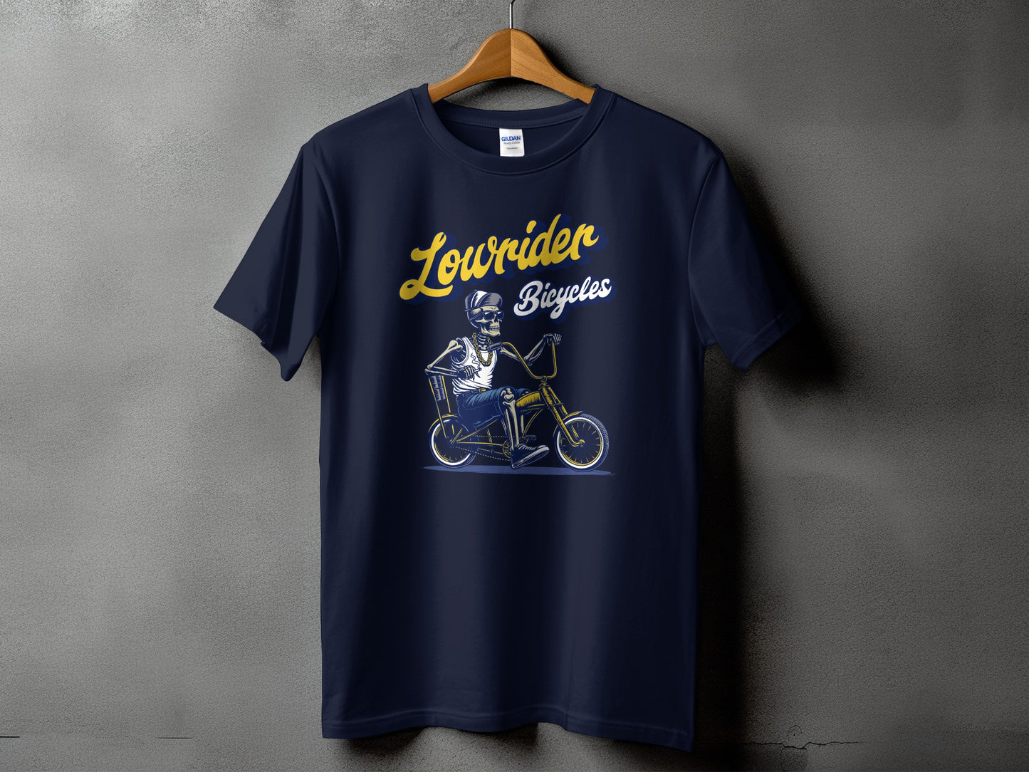 Lowrider Bicycles Graphic Print Casual T-shirt product