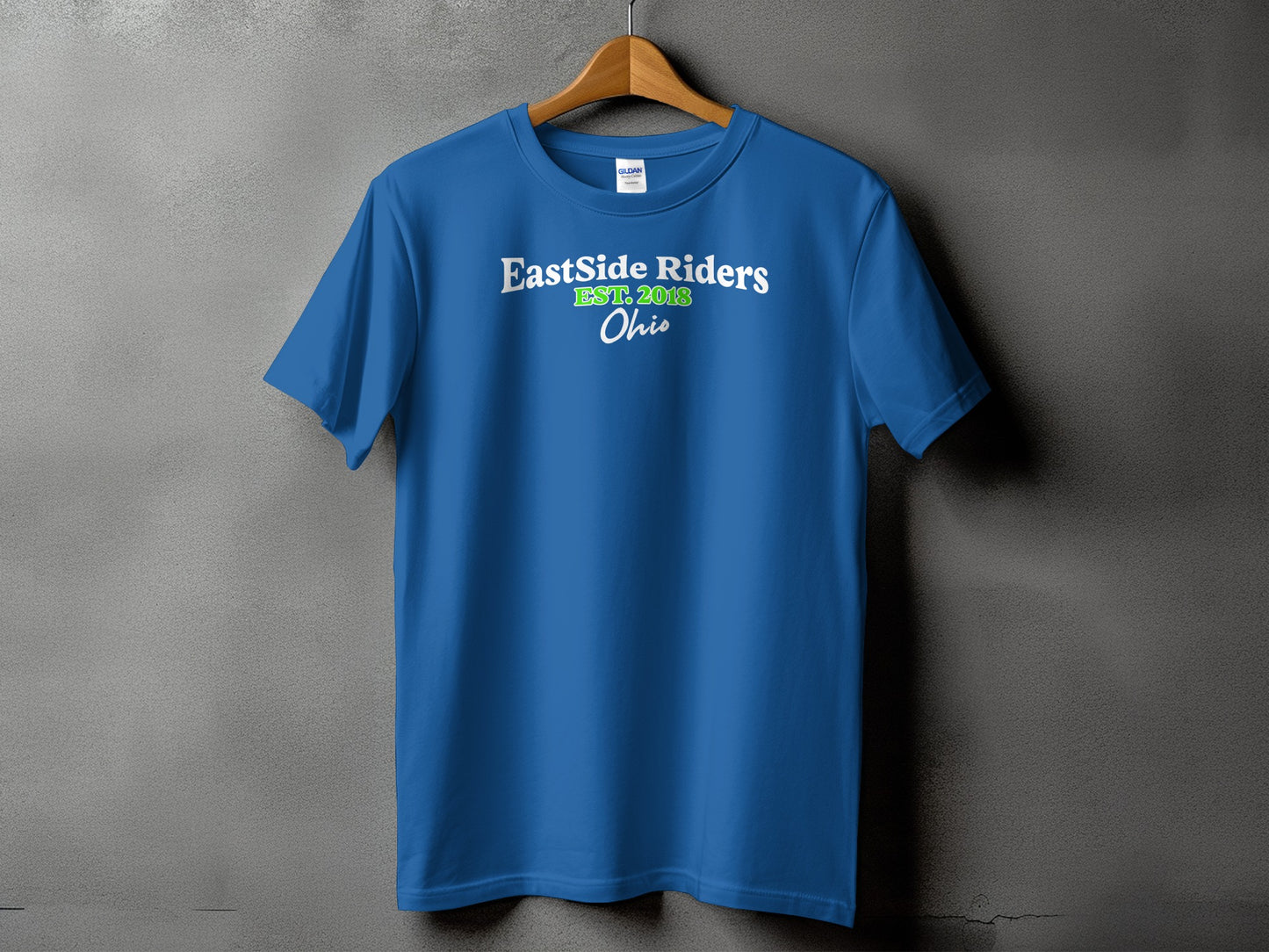 EastSide Riders 1978 2018 Ohio Blue Graphic T-shirt product type