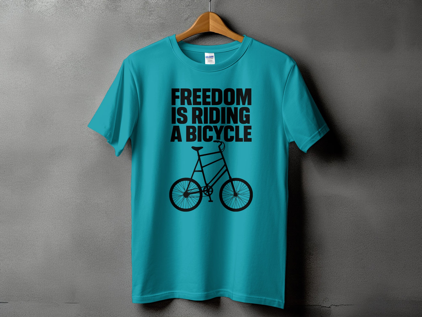 Freedom Is Riding A Bicycle T-Shirt product type