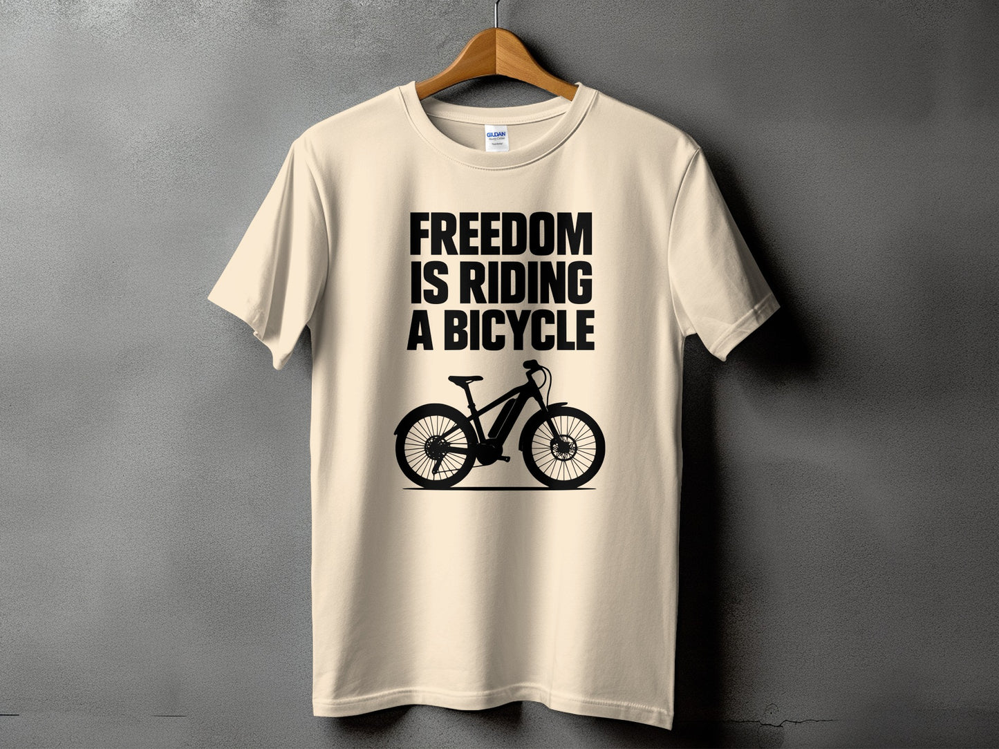 Freedom is Riding a Bicycle T-shirt product