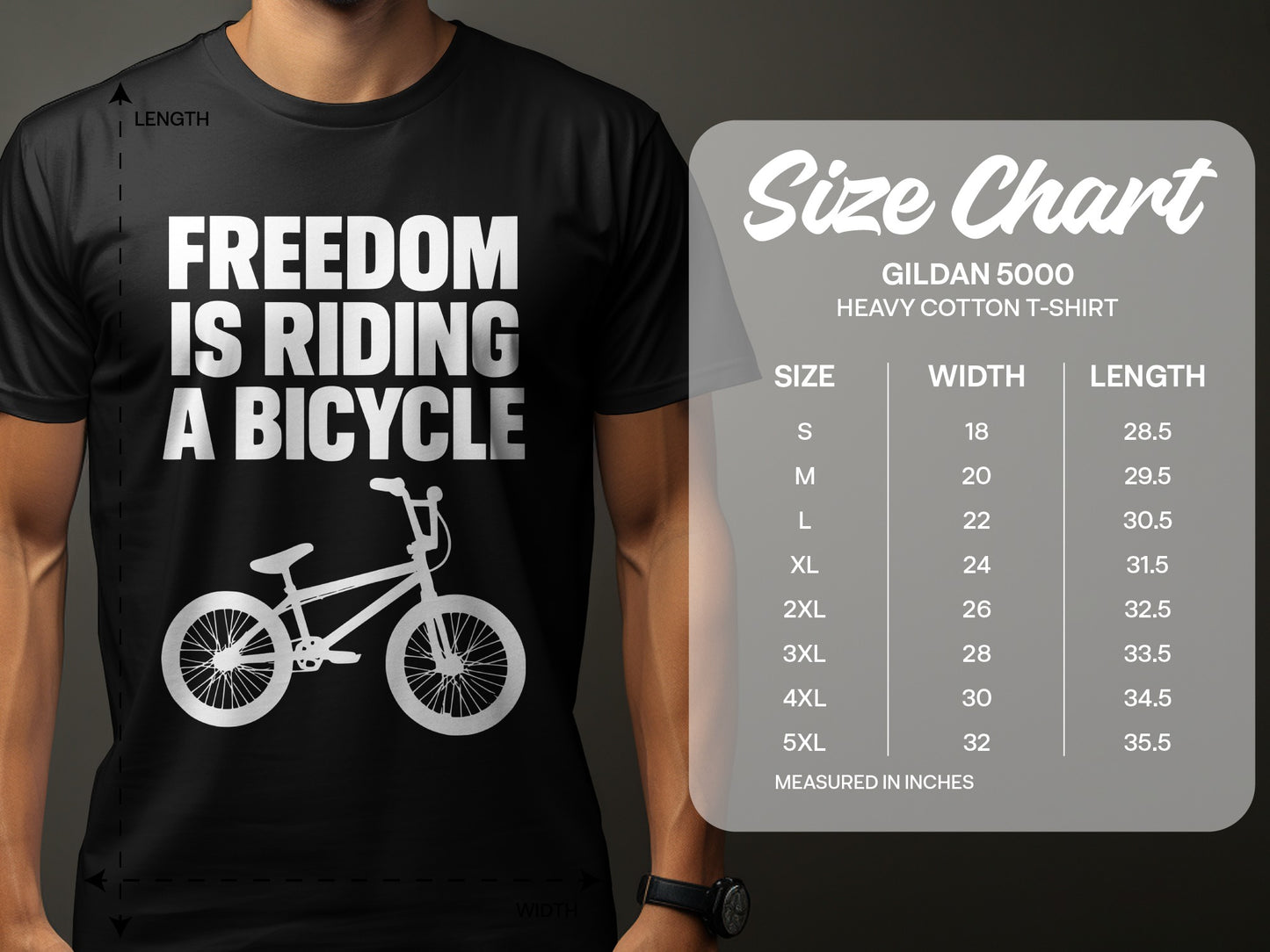 Freedom Is Riding A Bicycle T-Shirt product
