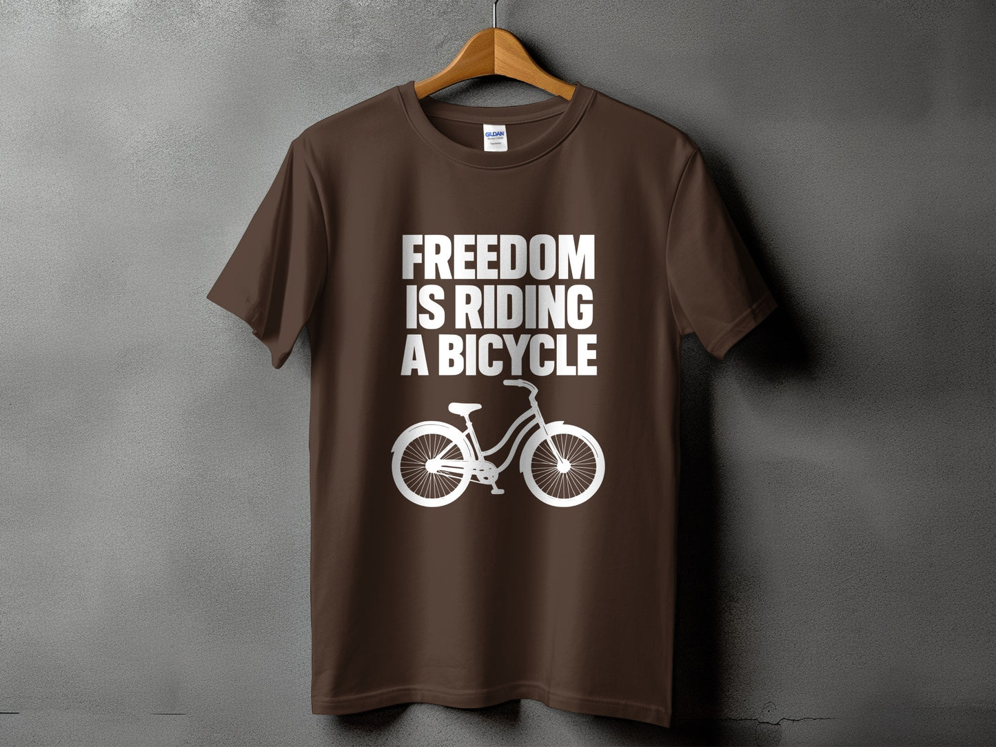 Freedom Is Riding A Bicycle T Shirt product