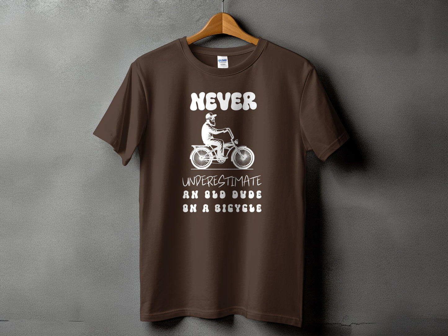 Never Underestimate An Old Dude On Bicycle product type