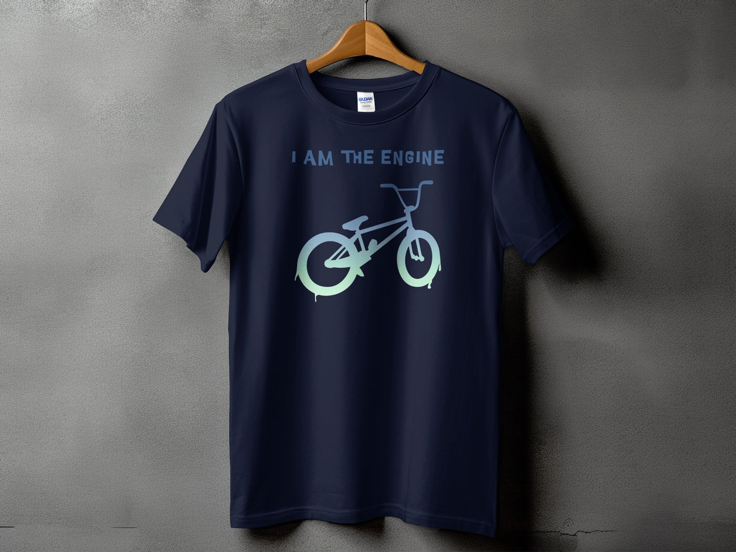 I Am The Engine Bicycle T-Shirt Unique Product Type