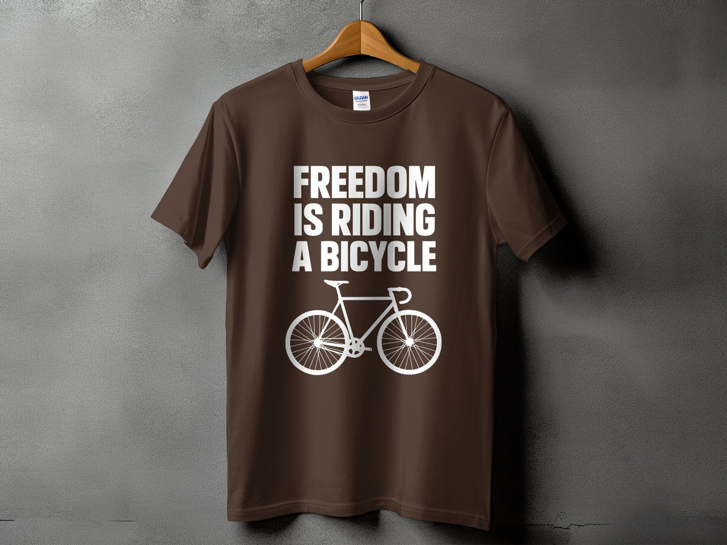 Freedom is Riding a Bicycle T-shirt product