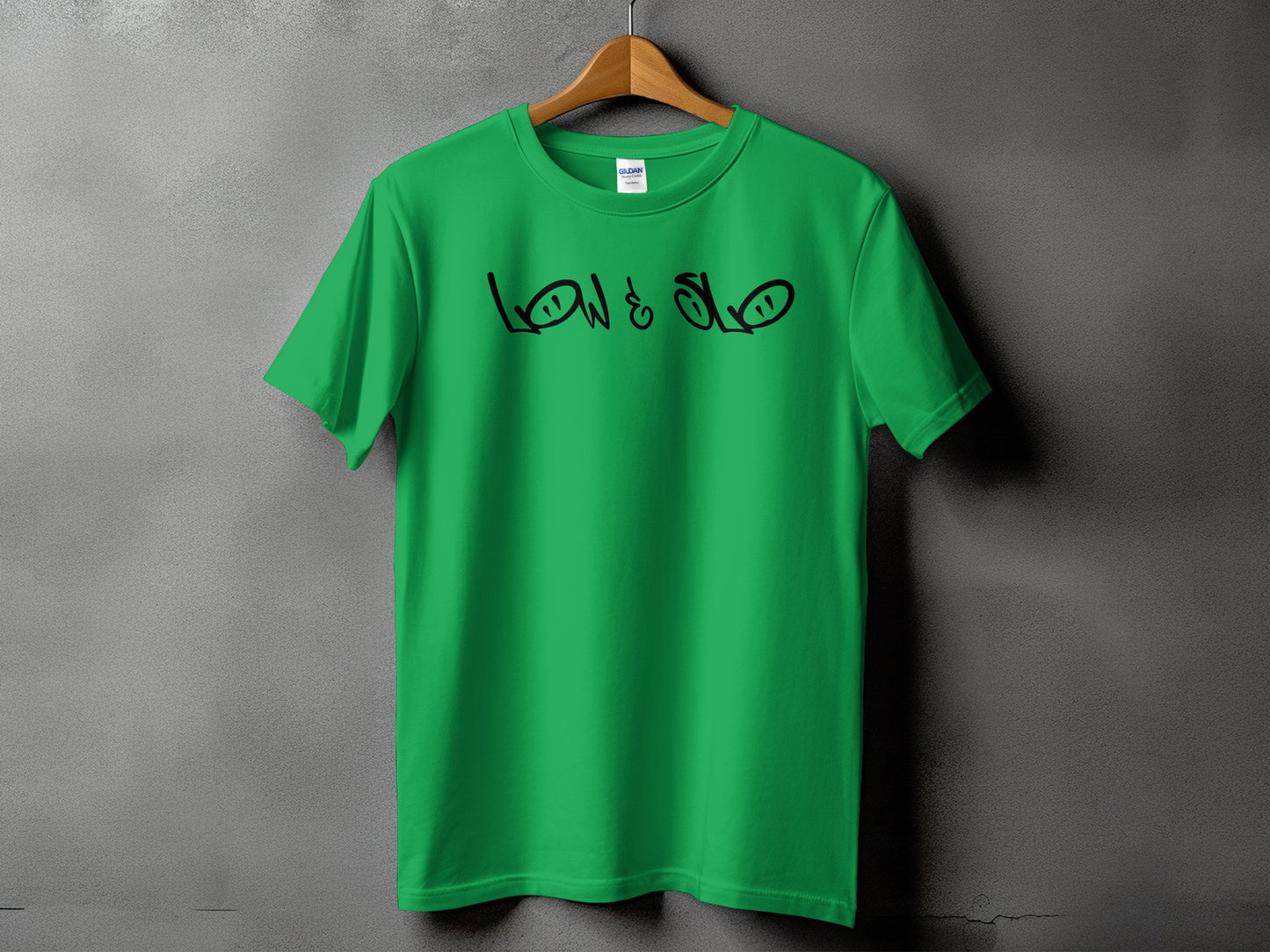 Low & Slow Green Graphic T-Shirt product type