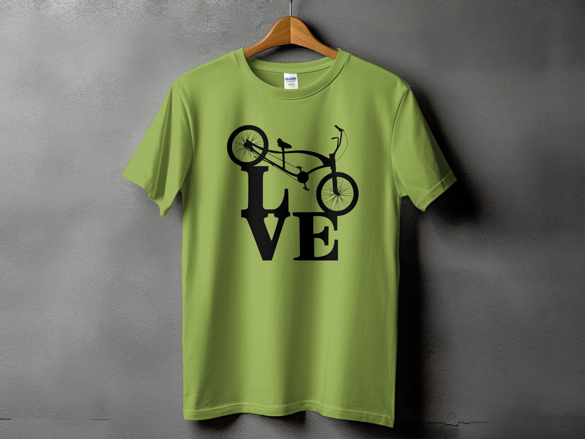 Love Bicycle Graphic Print T-Shirt product type