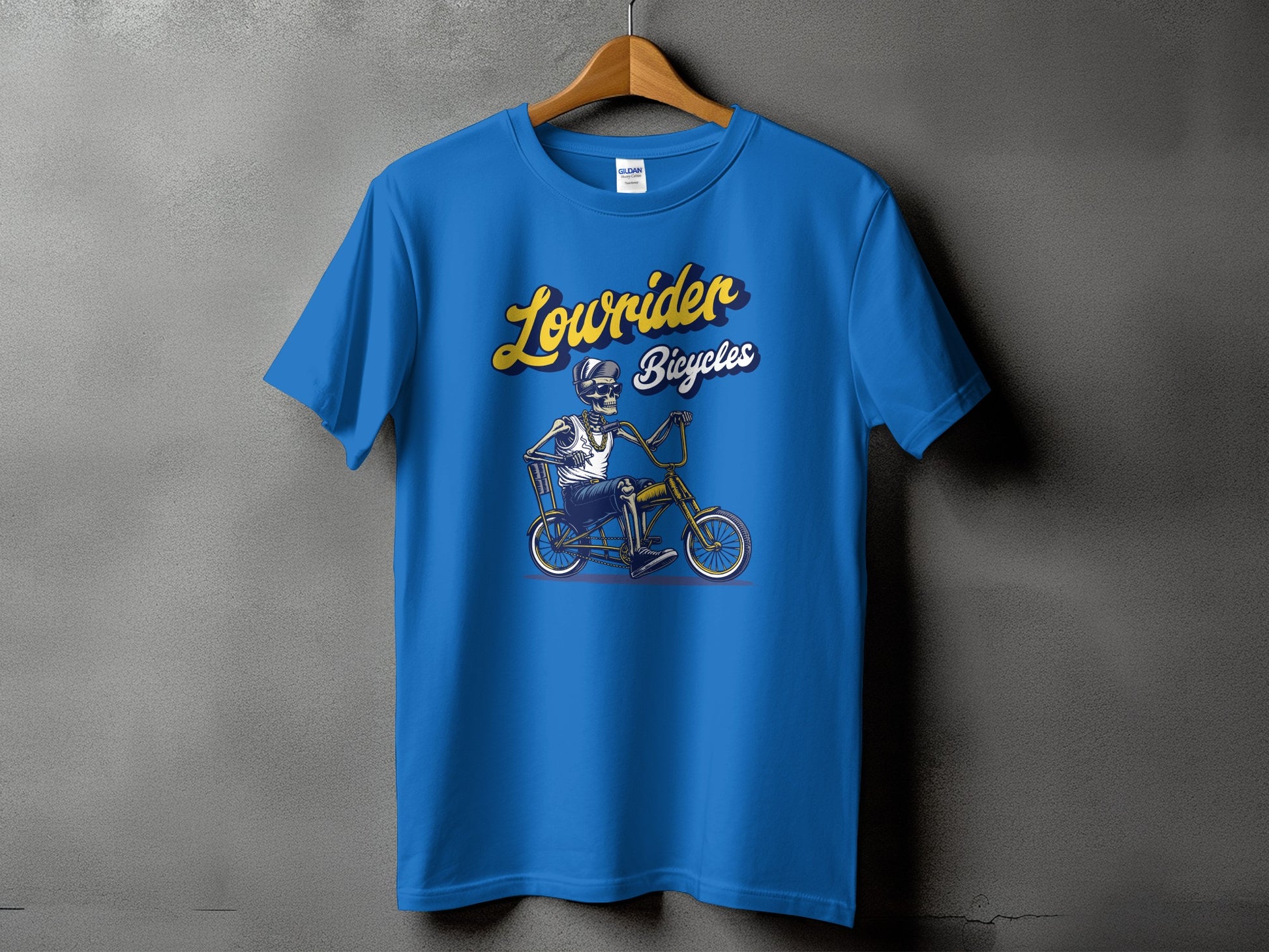 Lowrider Bicycles Graphic Design T-Shirt product type