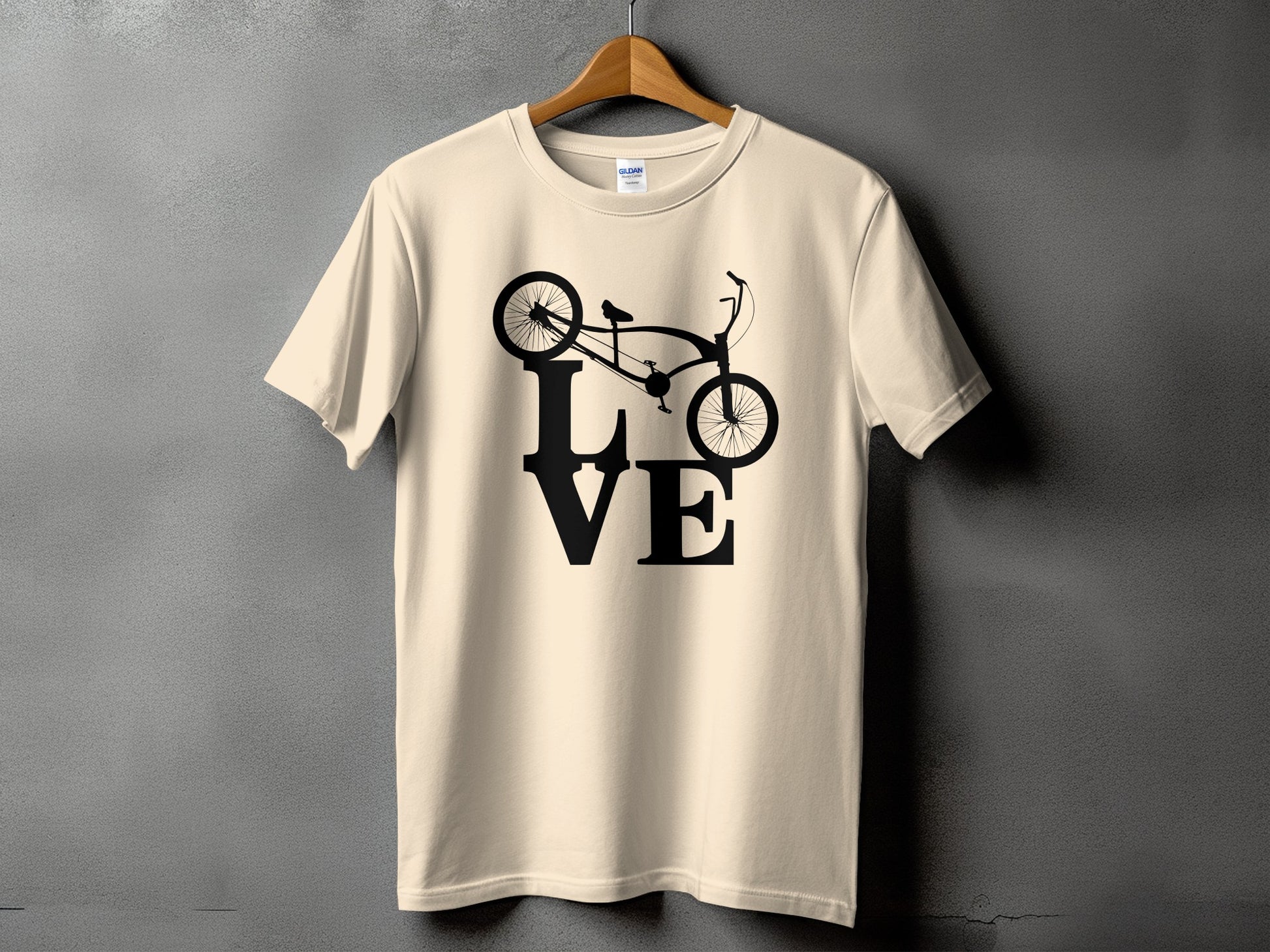 Bicycle Love Graphic T-Shirt design product type
