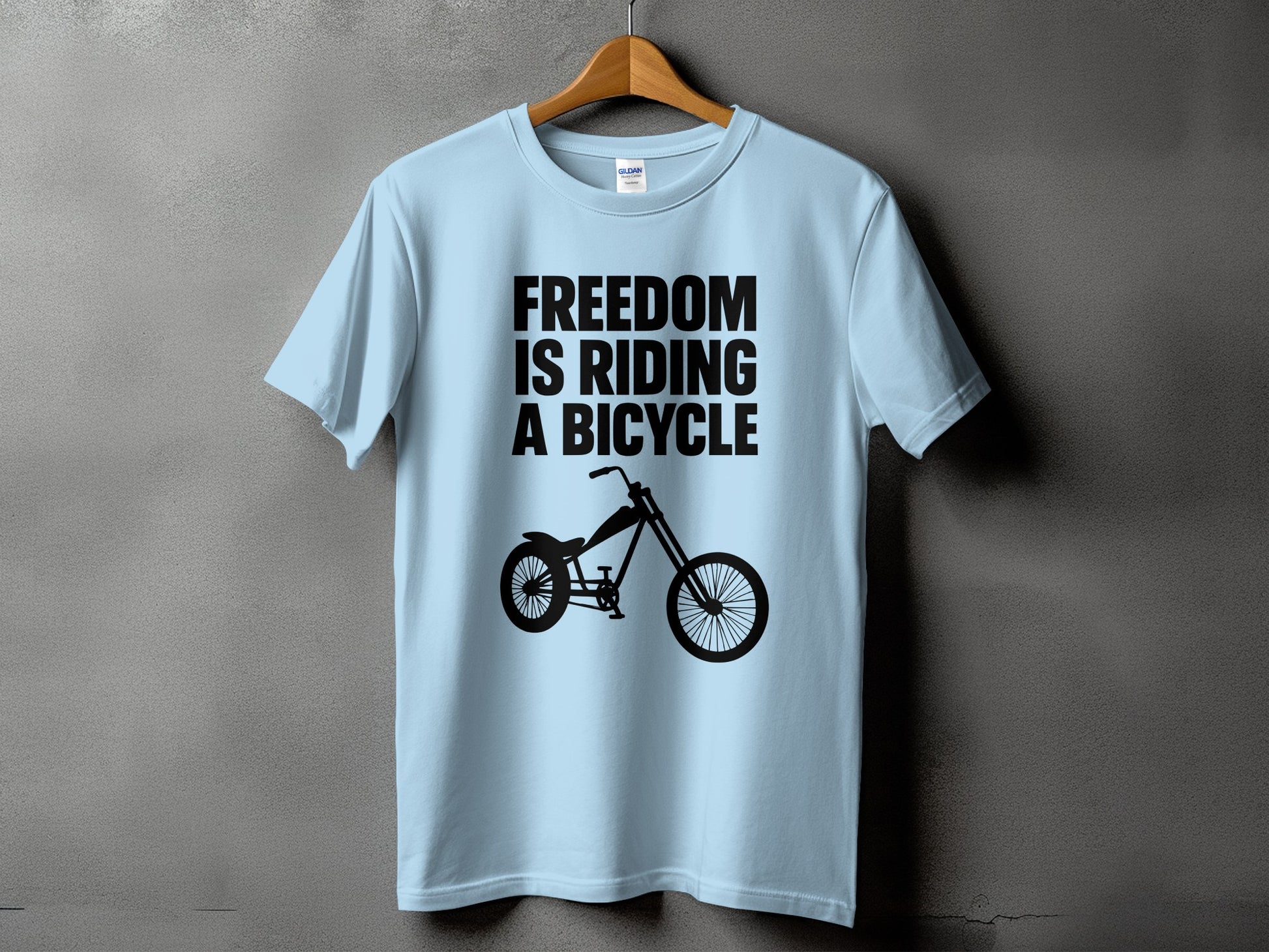 Freedom is Riding a Bicycle T-Shirt product