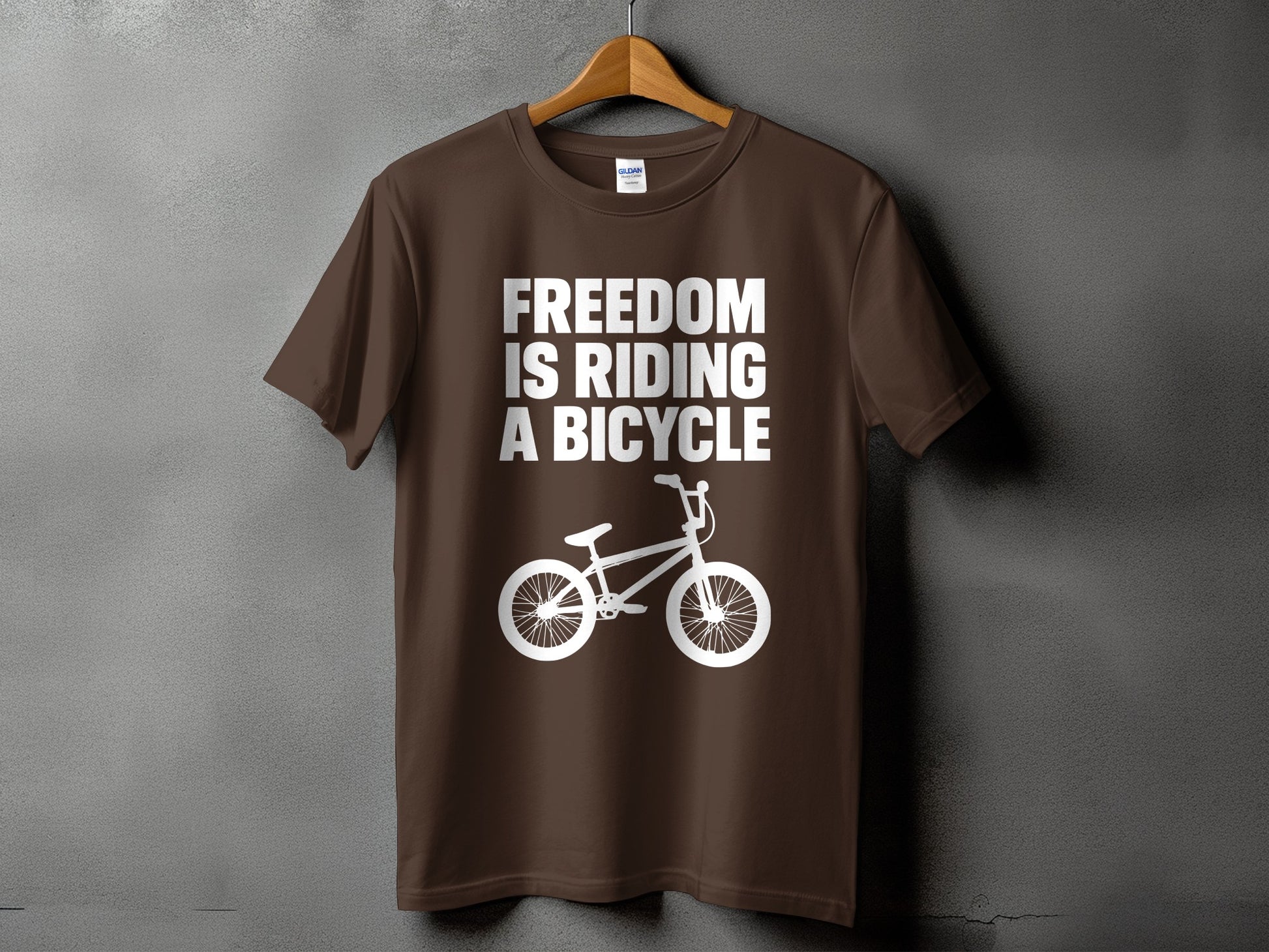 Freedom Is Riding A Bicycle T-Shirt product