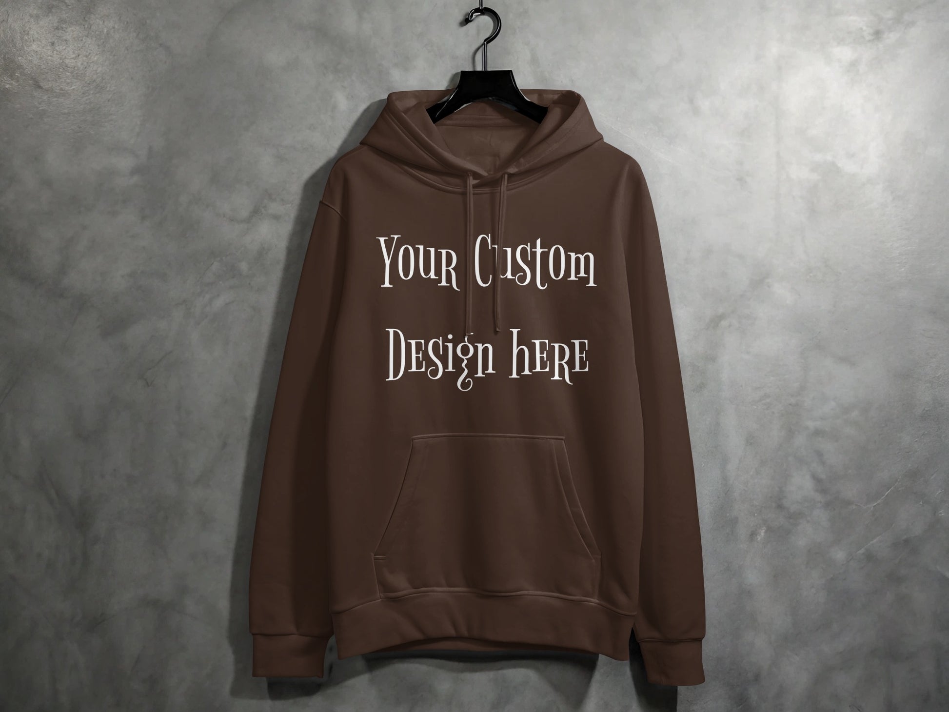 Your Custom Design Here on Hooded Sweatshirt product