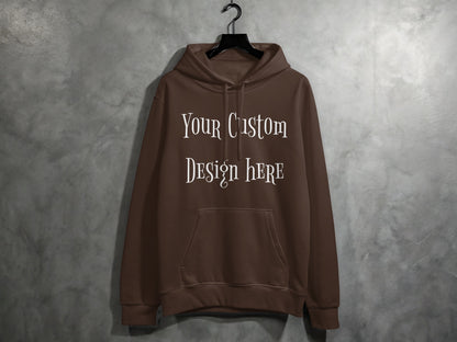Your Custom Design Here on Hooded Sweatshirt product