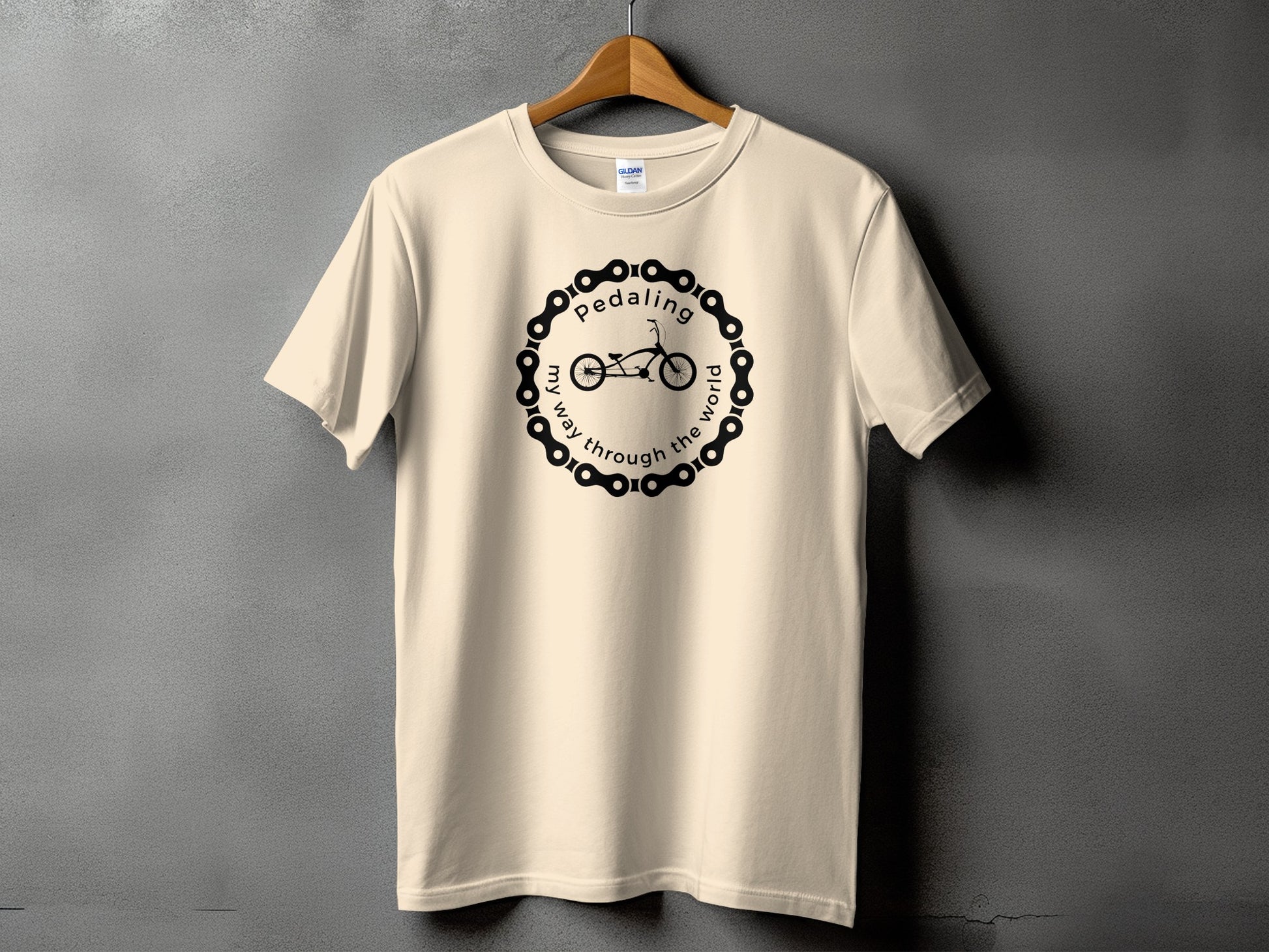 Pedaling Your Way Through The World T-shirt product