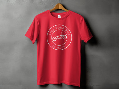 Ride Your Bike Be Happy Graphic Tee product