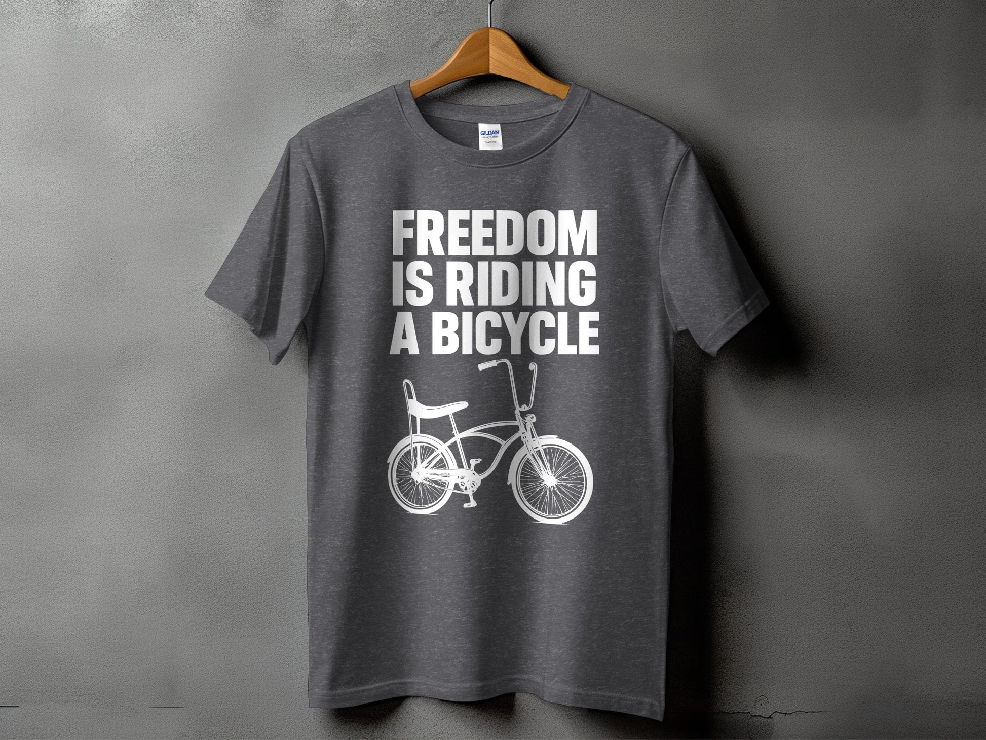 Freedom Is Riding a Bicycle T-Shirt product