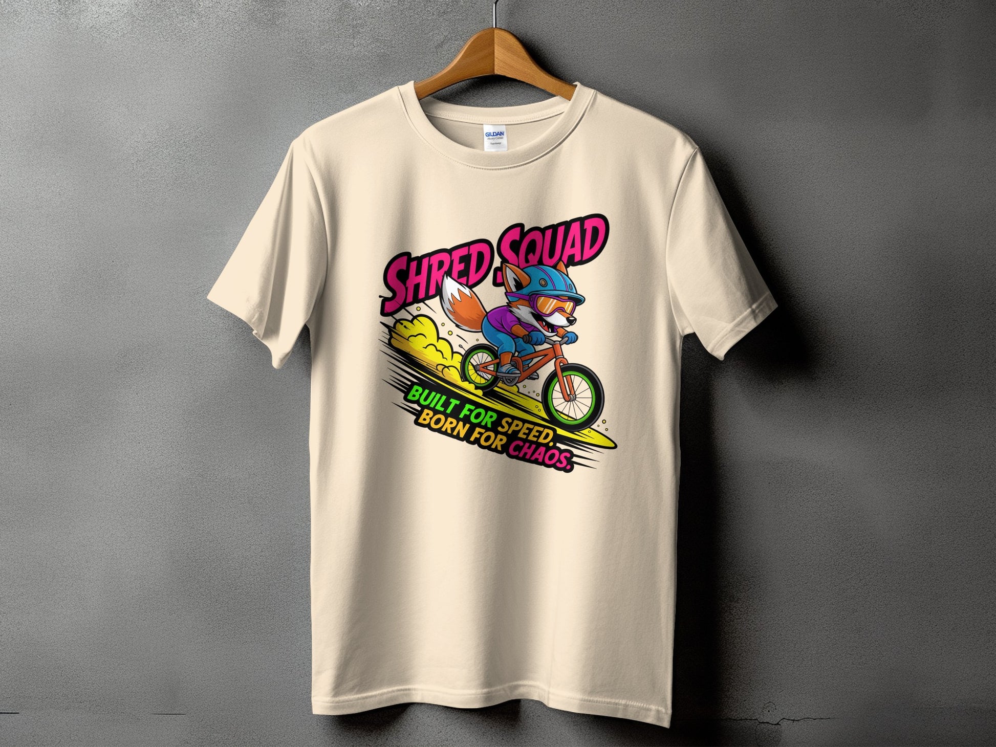 Shred Squad Built For Speed Born For Chaos t-shirt