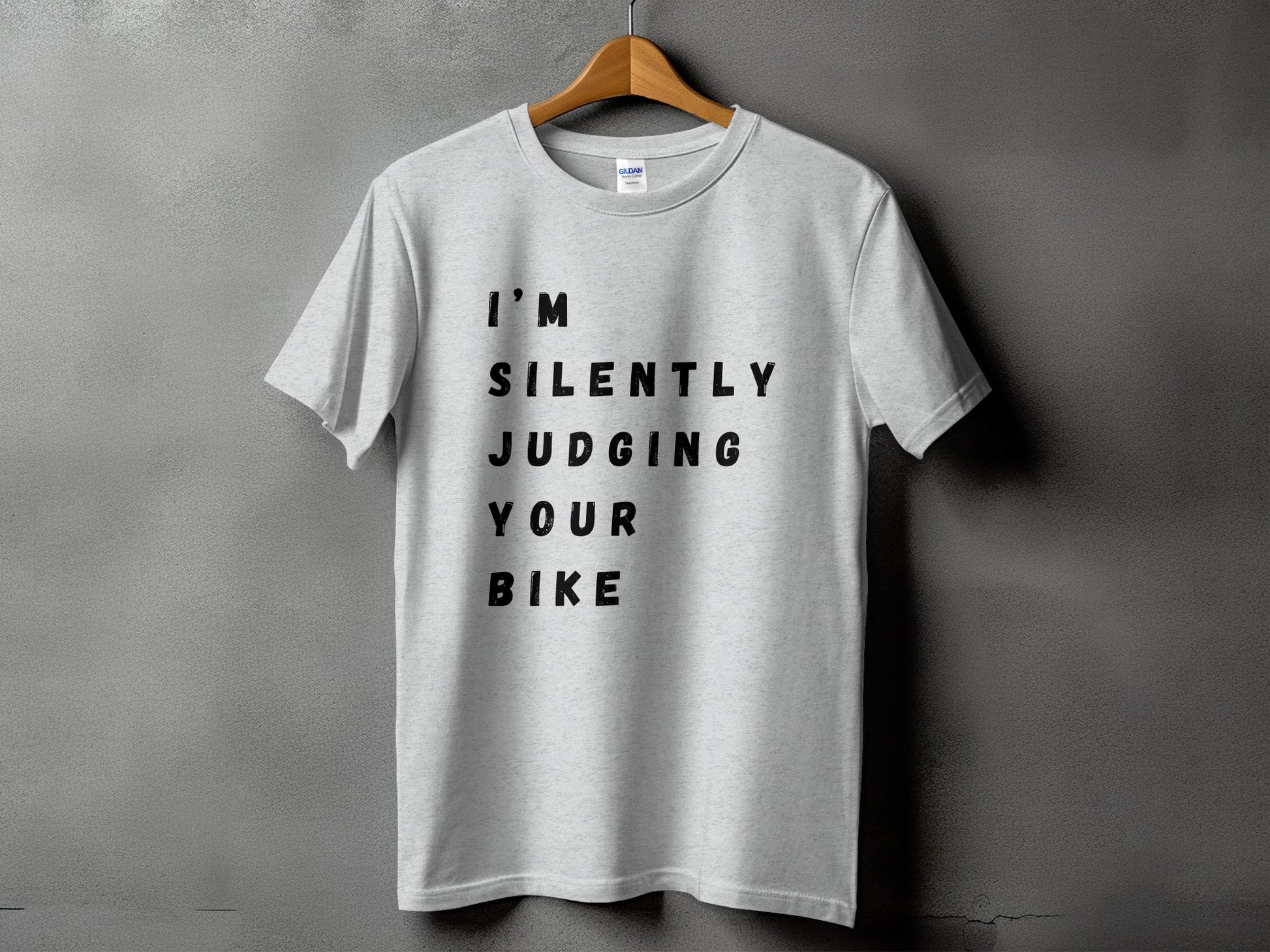 I'm Silently Judging Your Bike T-Shirt product