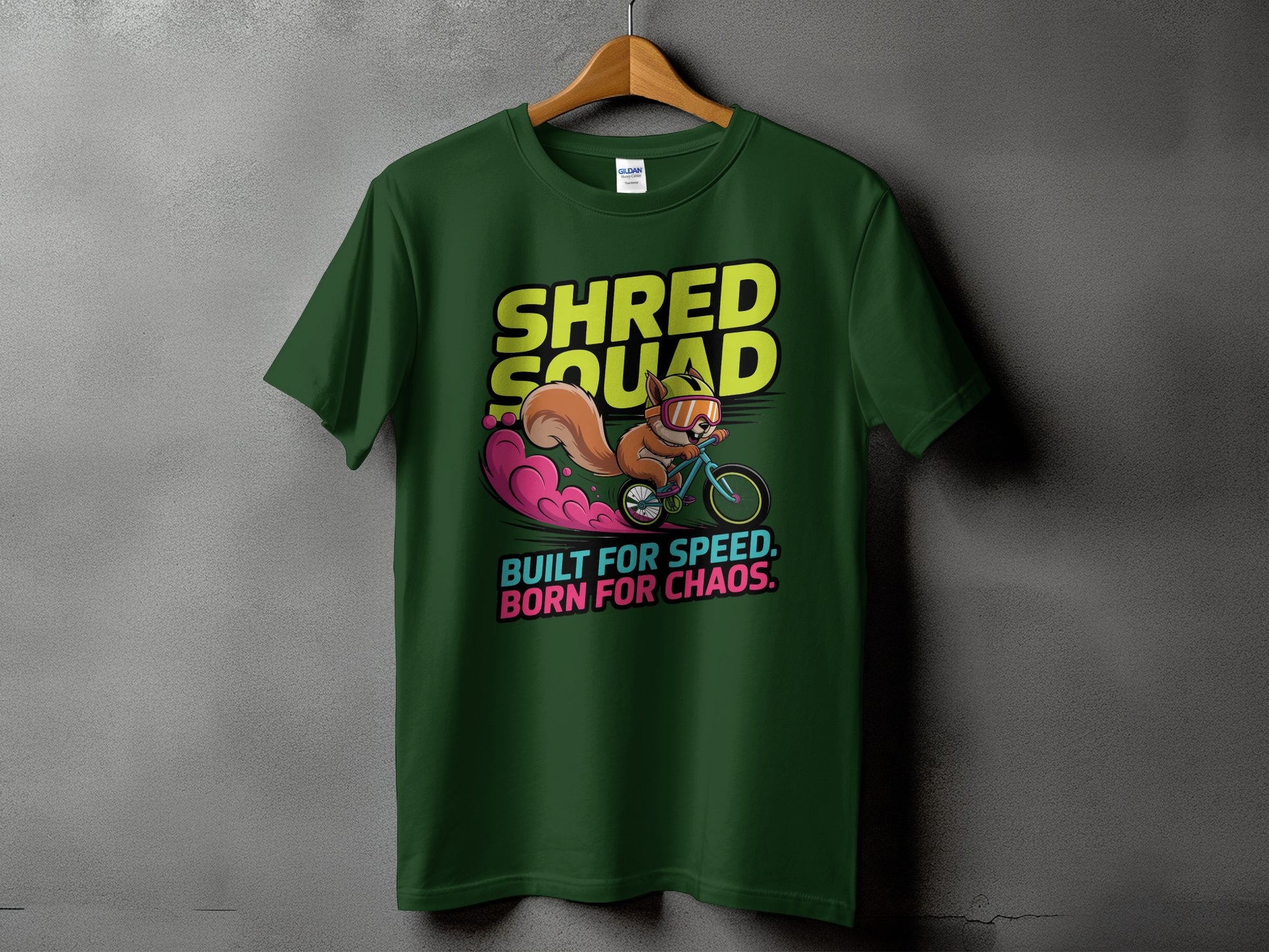 Shred Squad Built For Speed Born For Chaos T-shirt