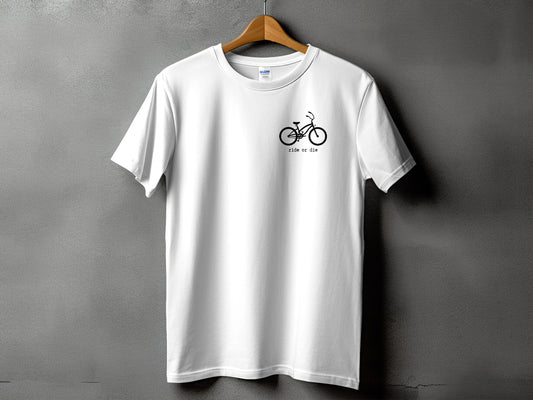 Ride or Die Bicycle Graphic Tee Shirt product type