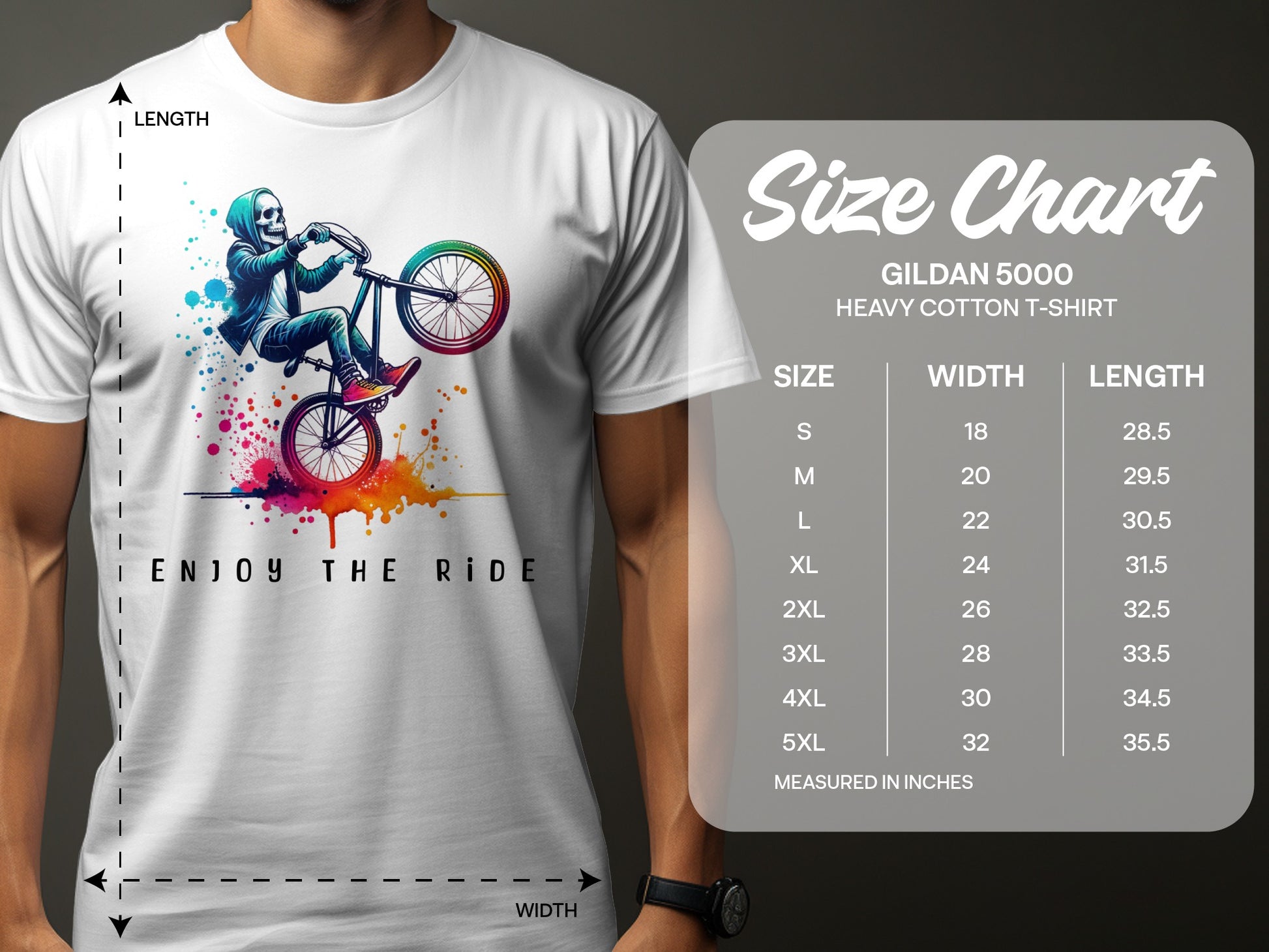 Enjoy The Ride Graphic Print T-Shirt product