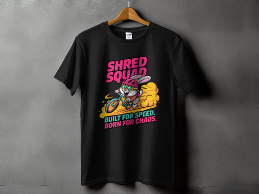 Shred Squad Born for Chaos Bike Rider T-Shirt product type