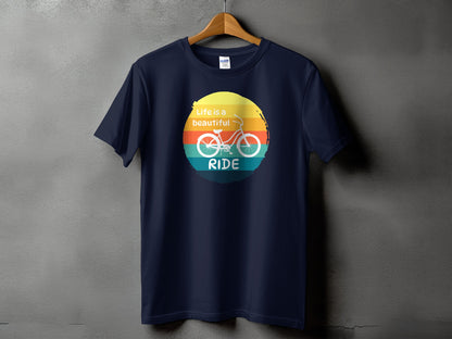 Life is a beautiful ride print t-shirt product type