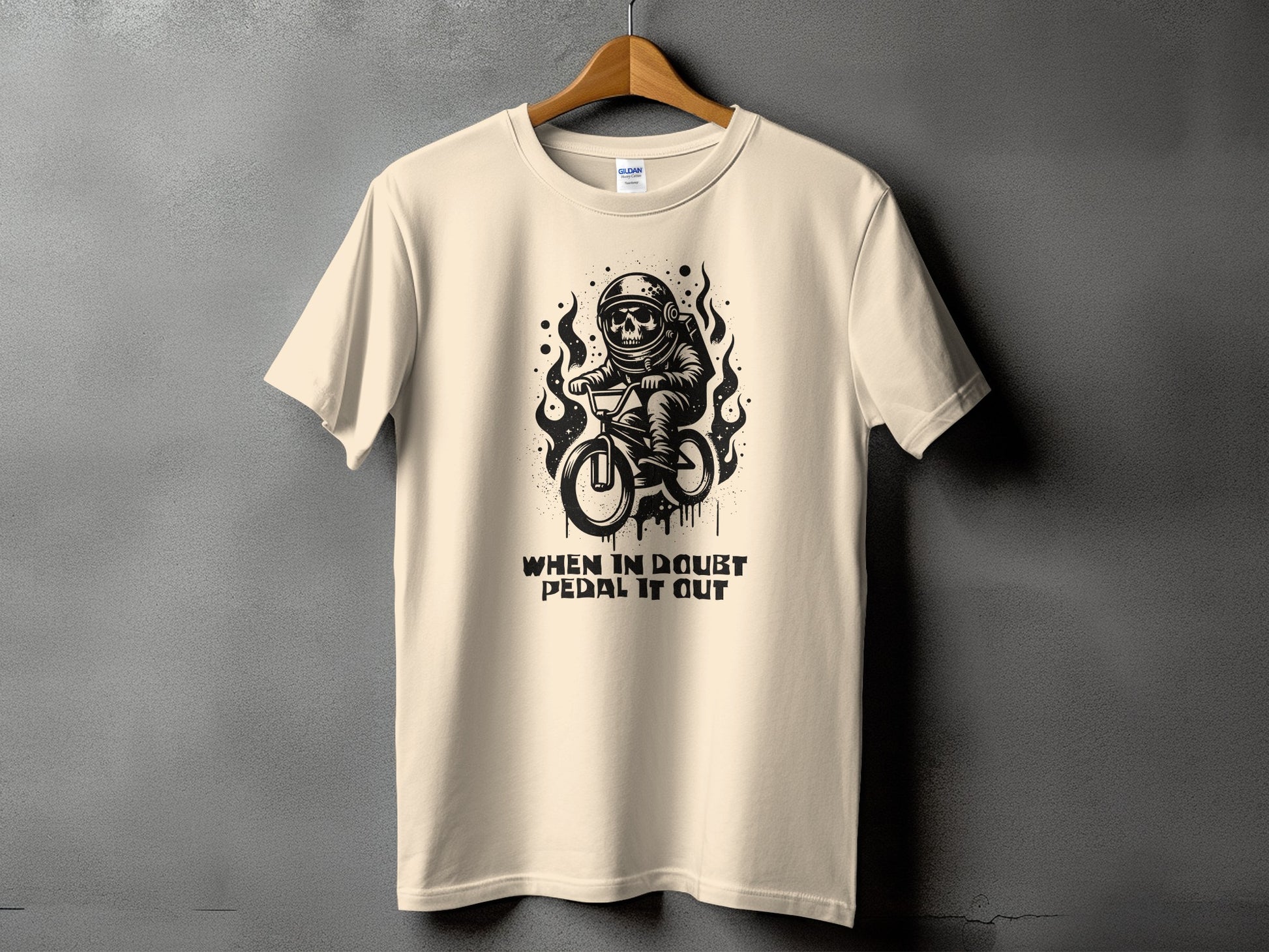 When In Doubt Pedal It Out Astronaut Biking product type