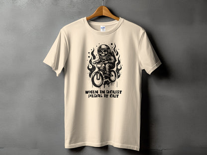 When In Doubt Pedal It Out Astronaut Biking product type