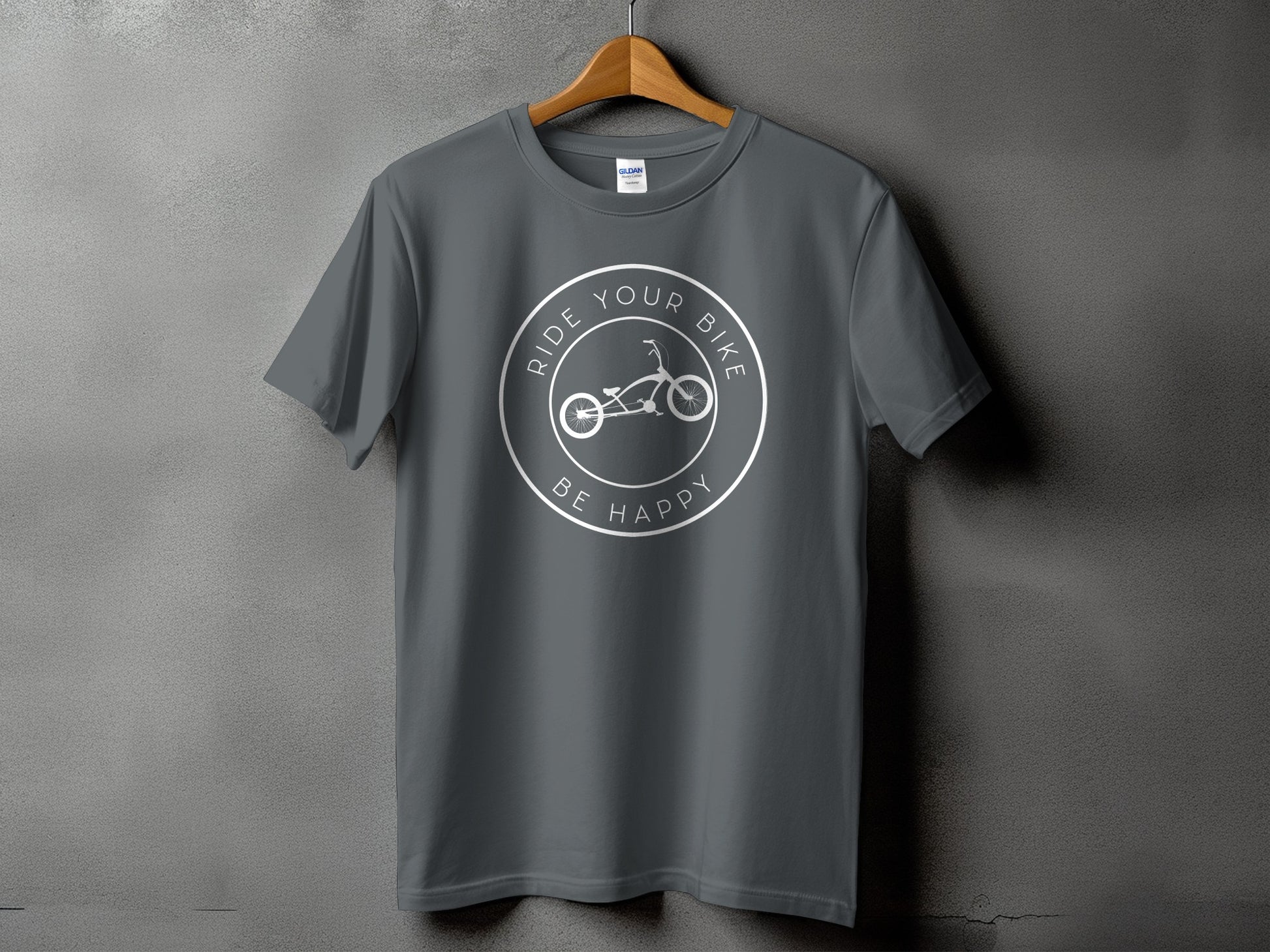 Ride Your Bike Be Happy Graphic Tee product