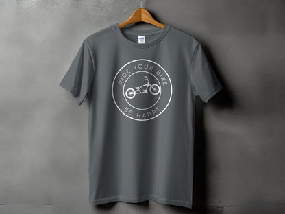 Ride Your Bike Be Happy Graphic Tee product