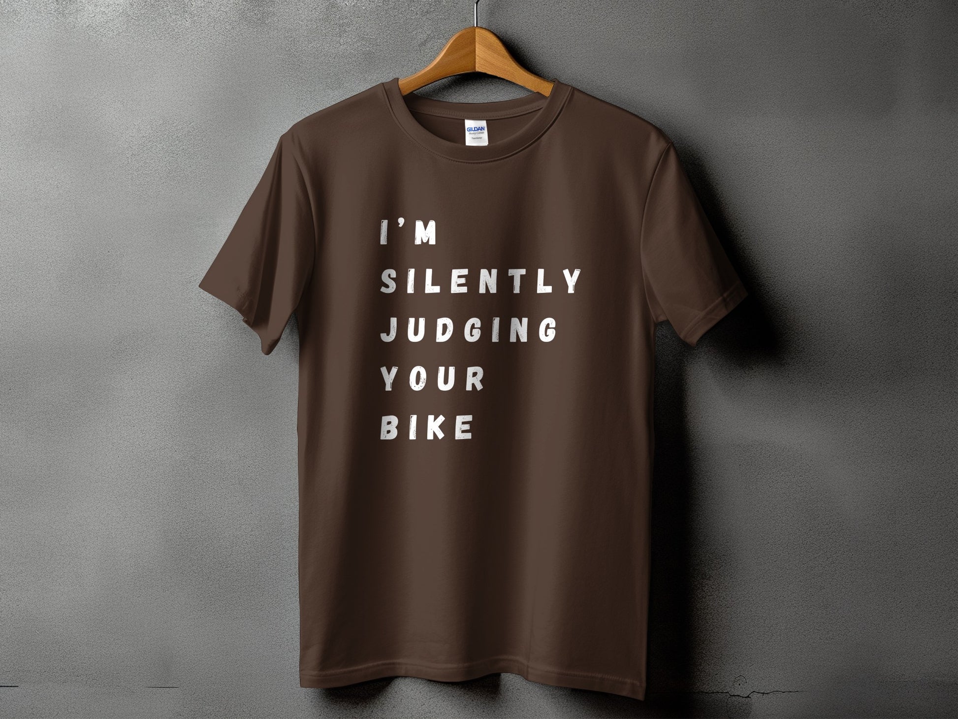 I Am Silently Judging Your Bike Graphic T-shirt product