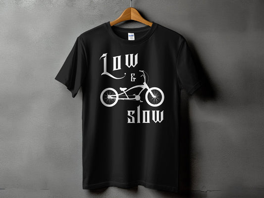 Low & Slow Motorcycle Design T Shirt product type