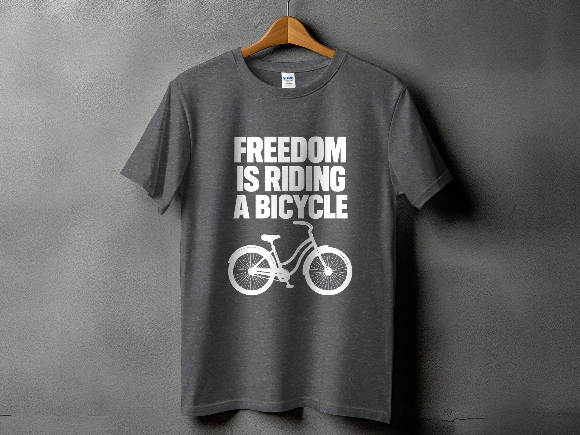 Freedom Is Riding A Bicycle T-Shirt product