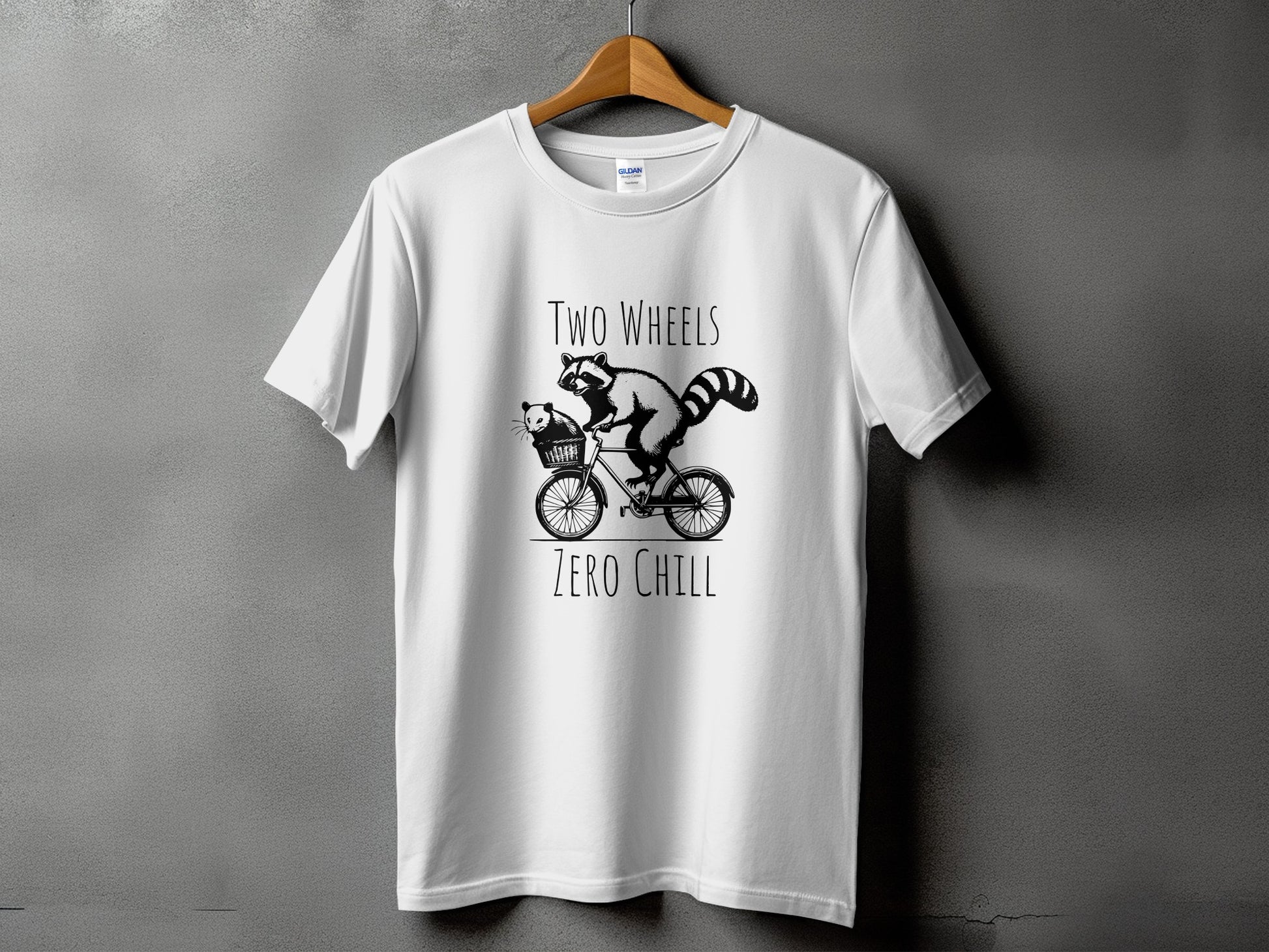 Two Wheels Zero Chill Graphic T-shirt product type