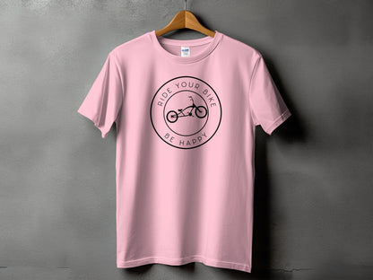 Ride Your Bike Be Happy Graphic T-shirt product