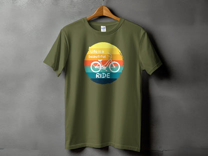 Life Is a Beautiful Ride Printed Shirt product
