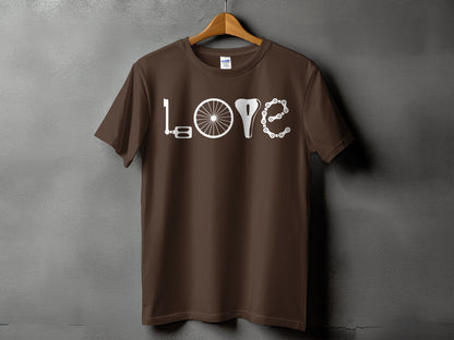 Love Bicycle Enthusiast Graphic T-Shirt product