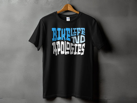 Blue Life No Apologies statement T-shirt
