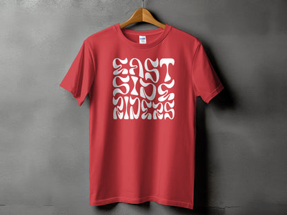 East Side Finest Red Graphic T-shirt product type